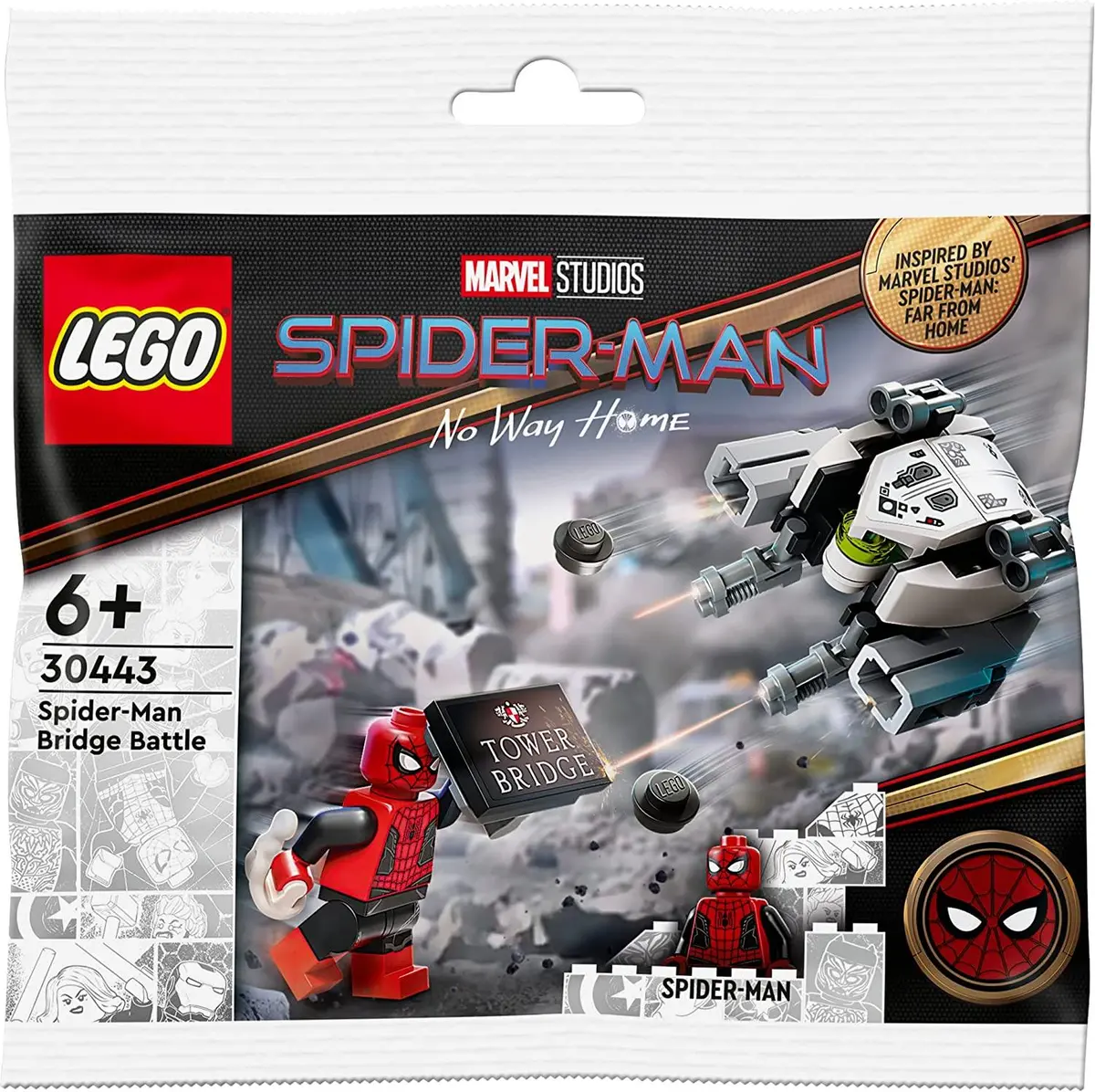 Lego Marvel Spider-Man Bridge Battle Building Kit For Ages 6+ 1