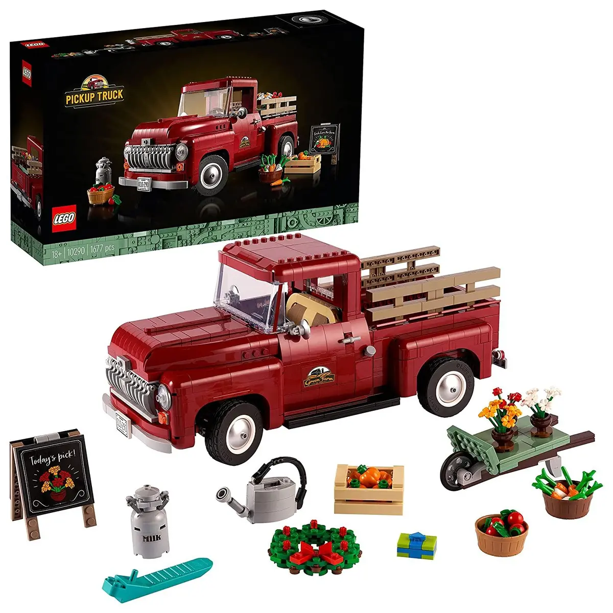 Lego Pickup Truck Building Kit For Ages 16+ 1
