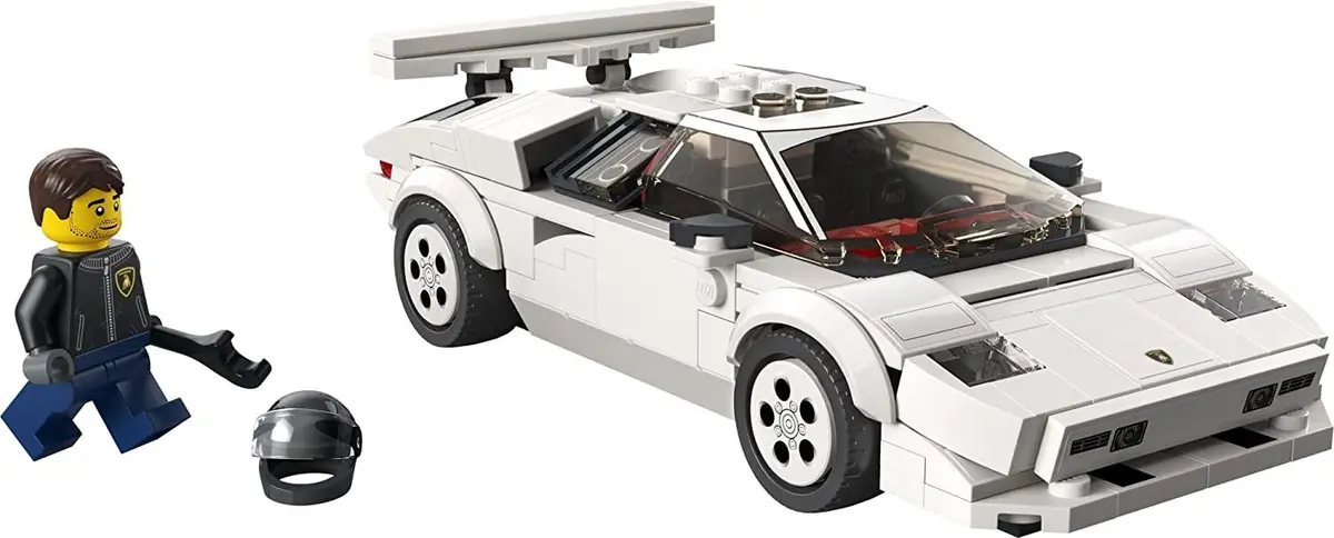 Lego Speed Champions Lamborghini Countach Car Model Building Kit For Ages 8+ 2