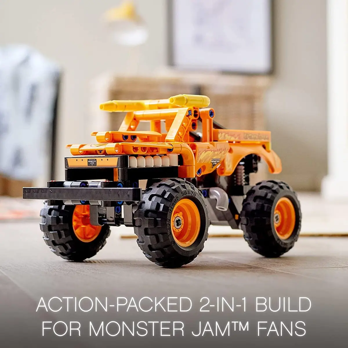 Lego Technic 2In1 Monster Jam El Toro Loco Model Building Kit For Ages 7+ 2