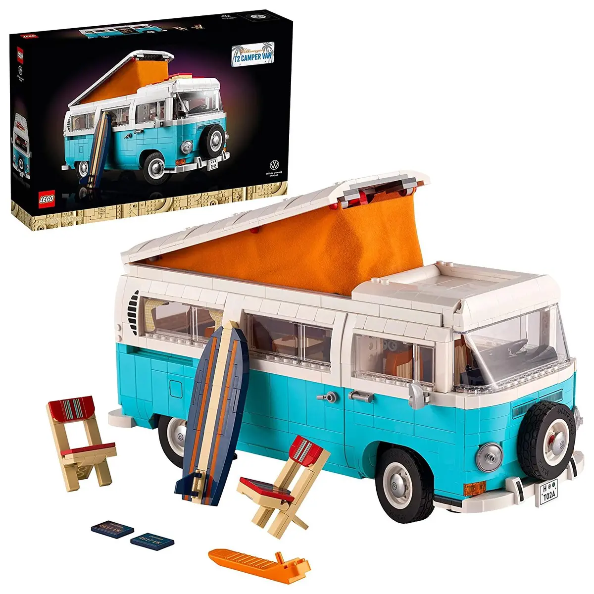 Lego Creator Volkswagen T2 Camper Van Building Kit For Adults 1