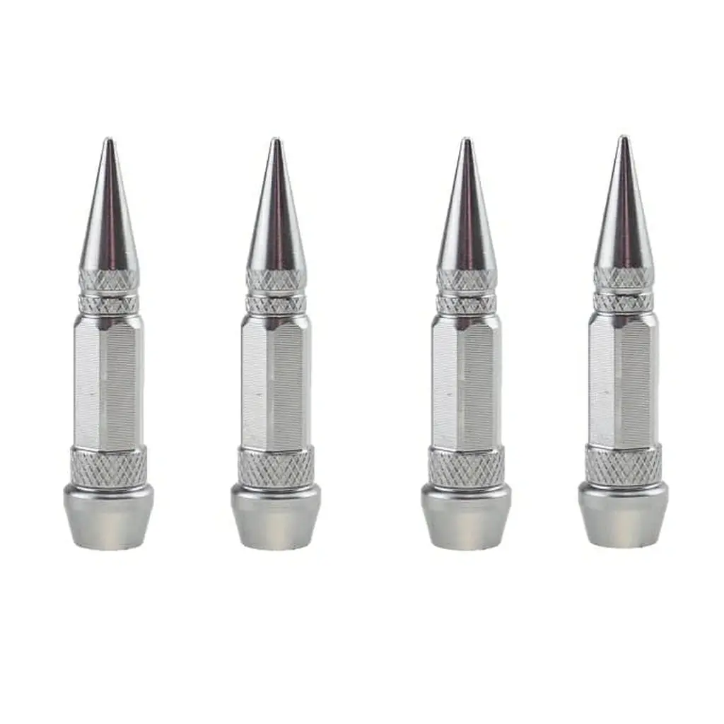 Long Spike Tire Valve Caps (4 Pcs) 1