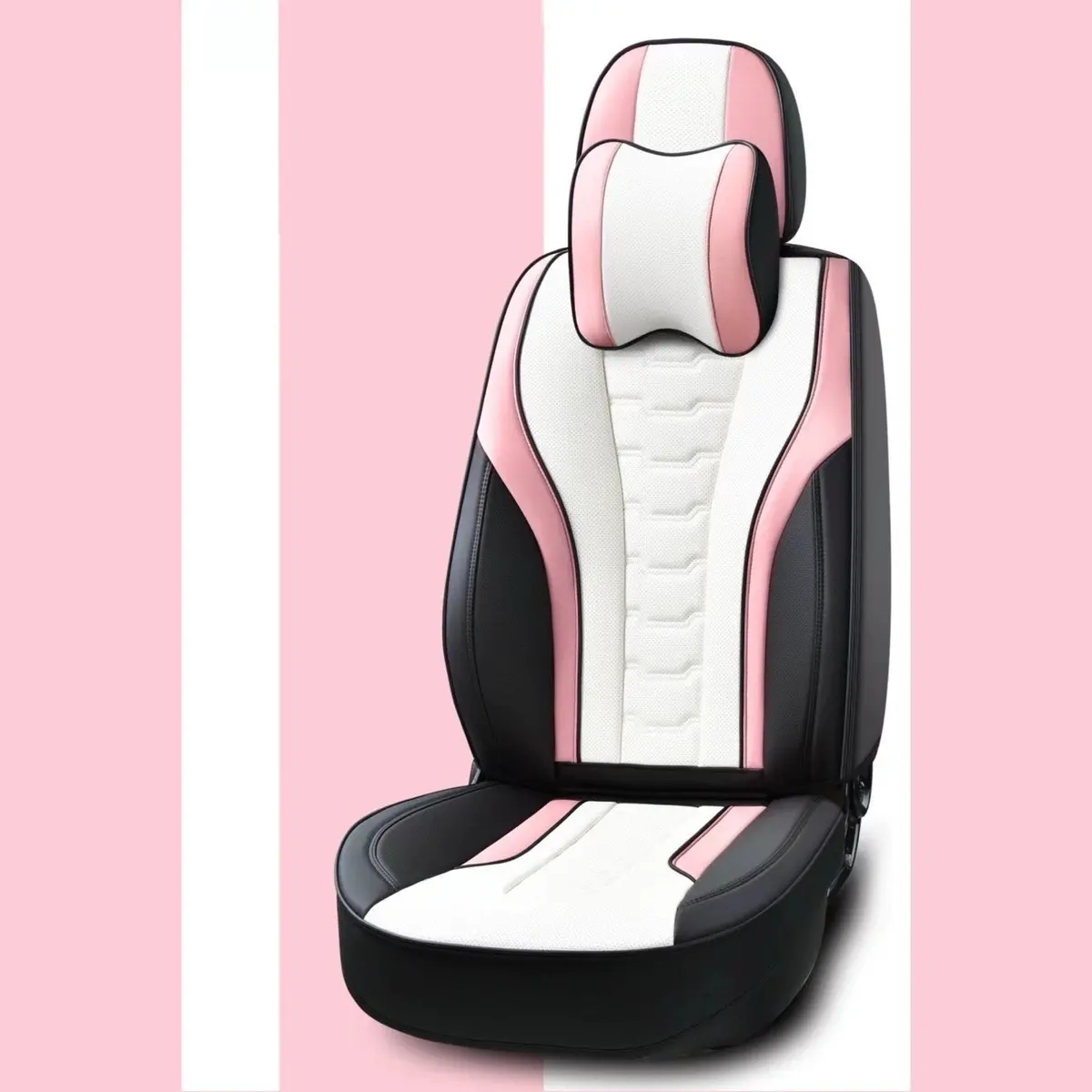 Luxe Napa Leather Seat Covers (5 Pcs Set) 1