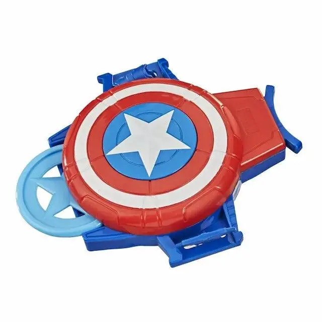 Marvel Captain America Shield Gauntlet Disc Blaster Roleplay Toy For Ages 5+ 1