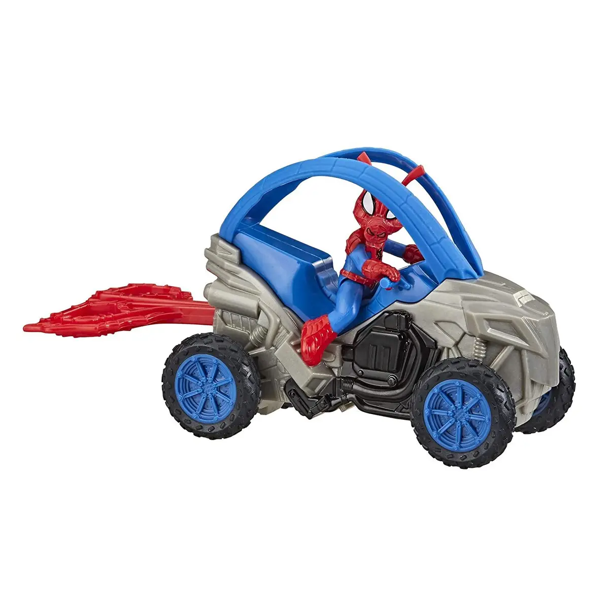 Marvel Spider-Man Spider-Ham Stunt Vehicle 6-Inch-Scale Super Hero Action Figure And Vehicle 2