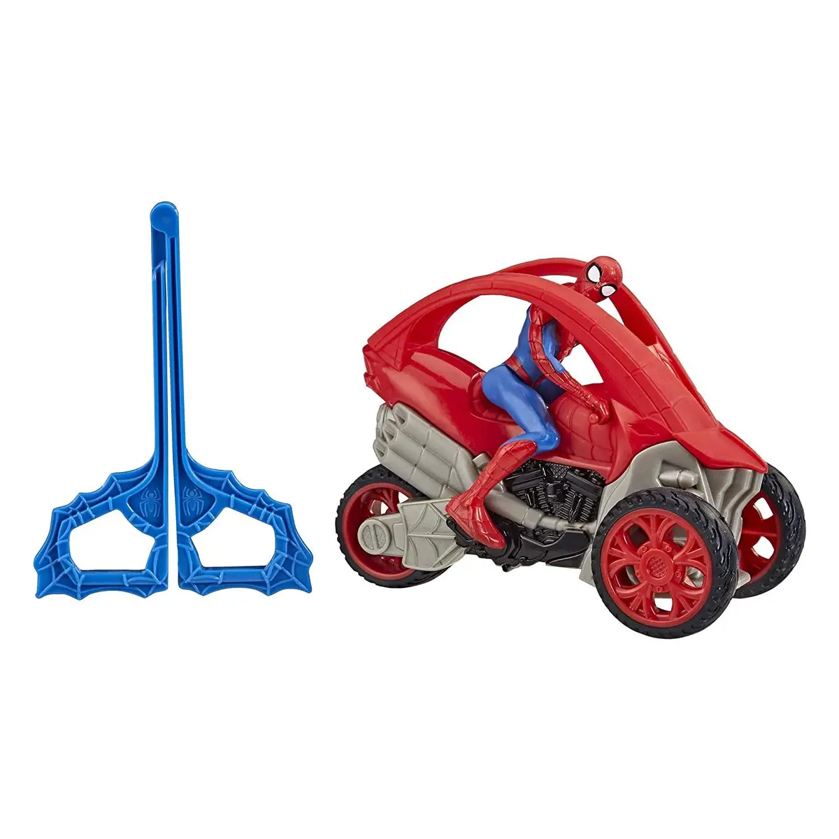 Marvel Spider-Man Spider-Man Stunt Vehicle 6-Inch-Scale Super Hero Action Figure And Vehicle 1