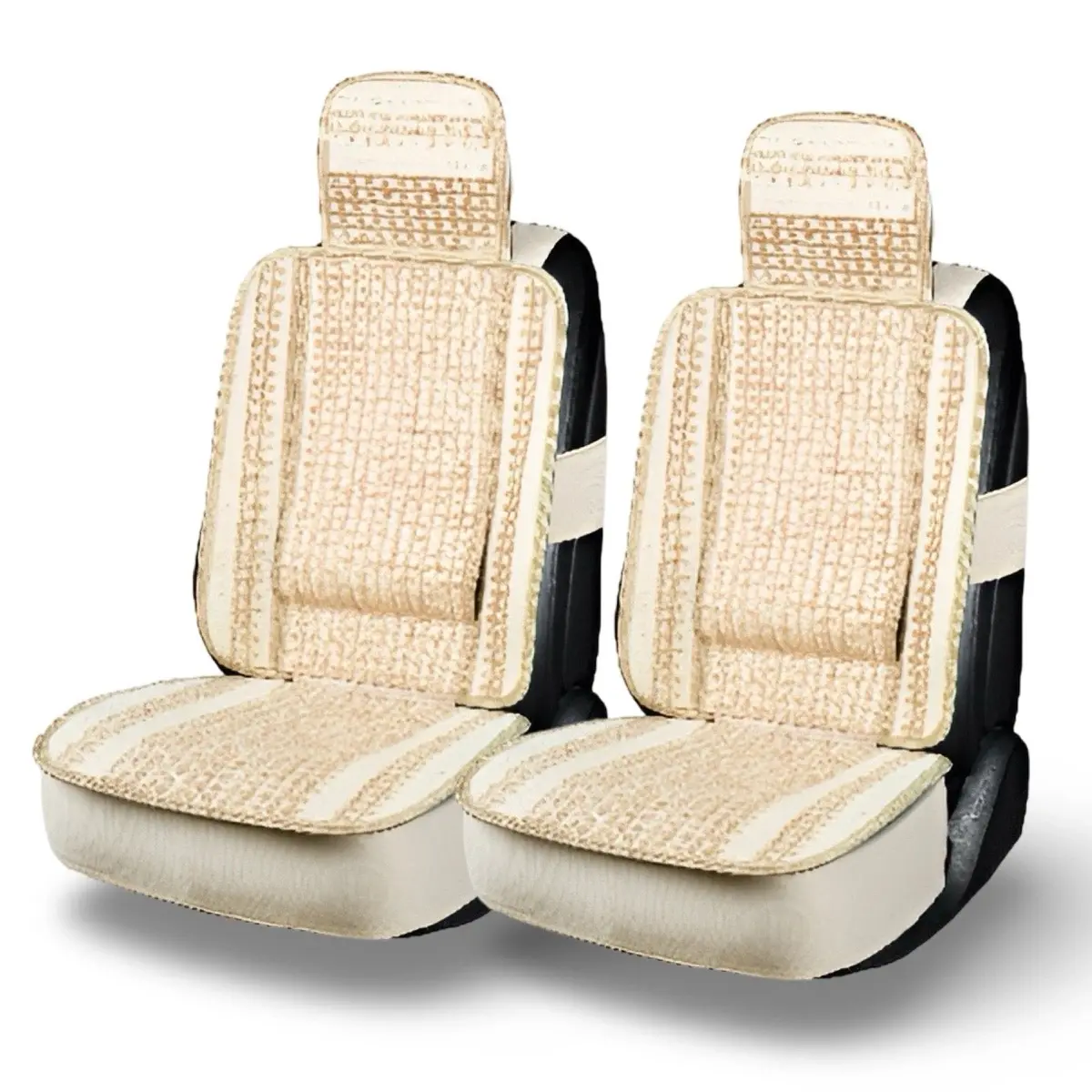 Mesh Fabric Seat Cushions (2 Pcs) 1