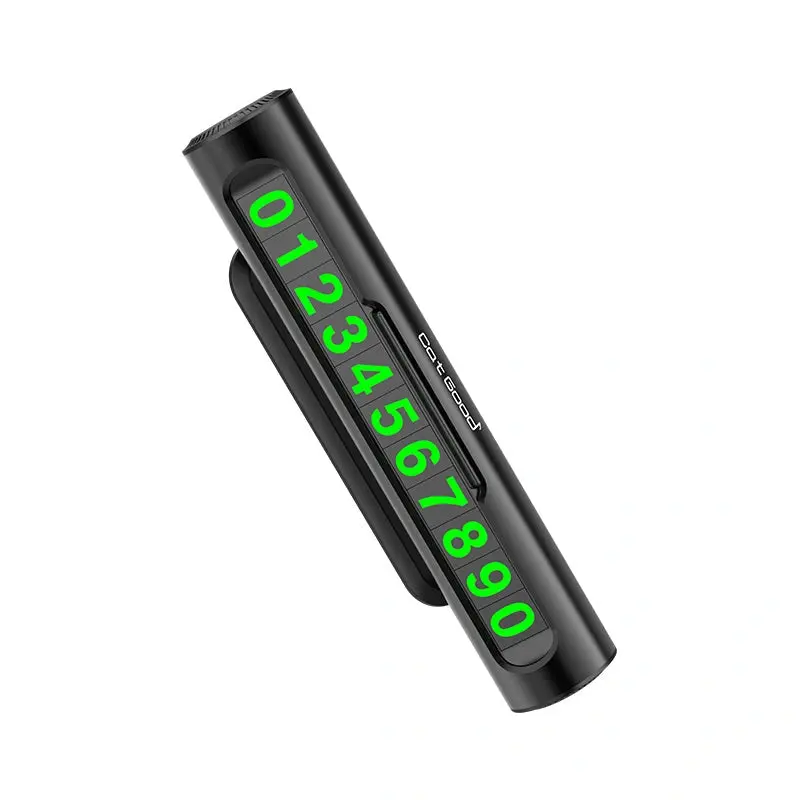 Metal Roller Style Temporary Parking Card 1