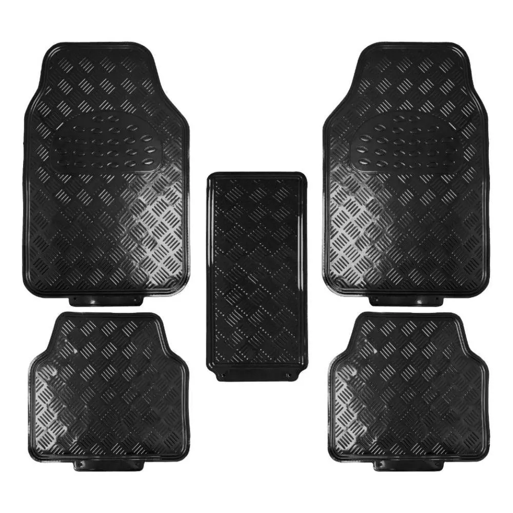 Metallic Car Mats (5 Pcs Set) 1