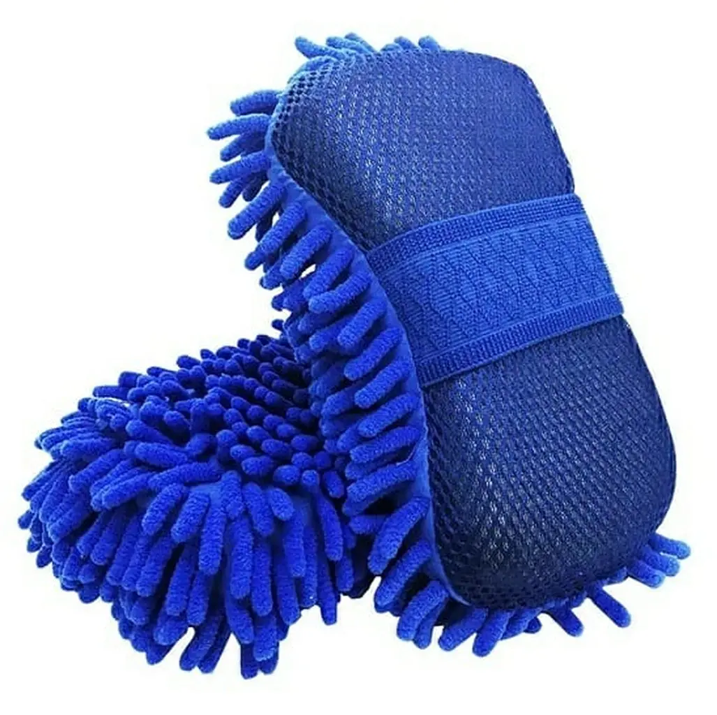 Microfiber Carwash Sponge Mitt 1