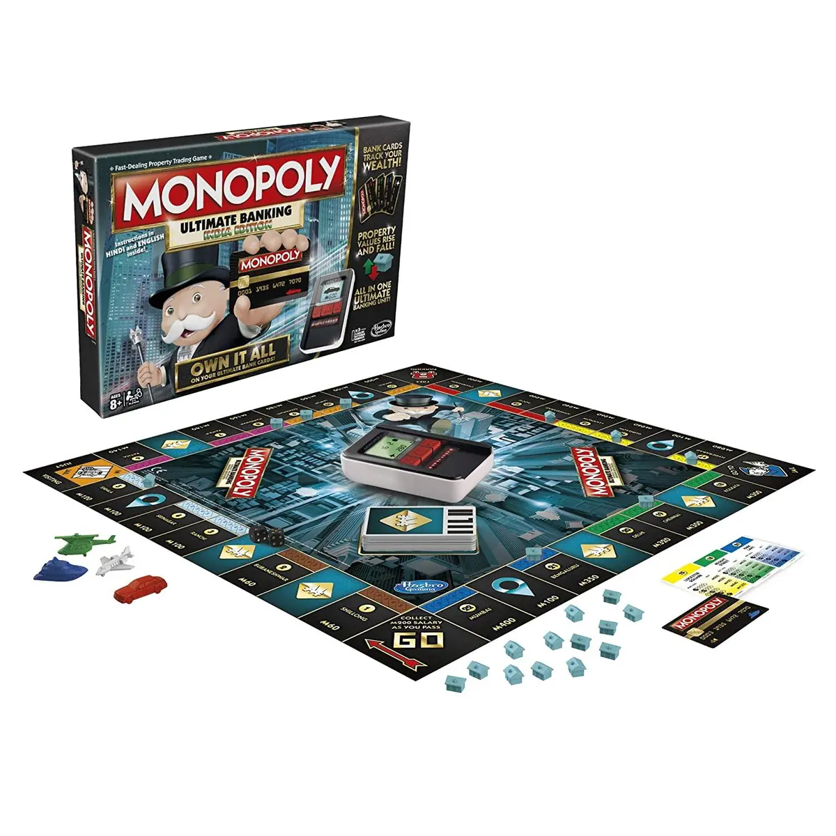 Monopoly Ultimate Banking India Edition Board Game For 8 Years And Up 1