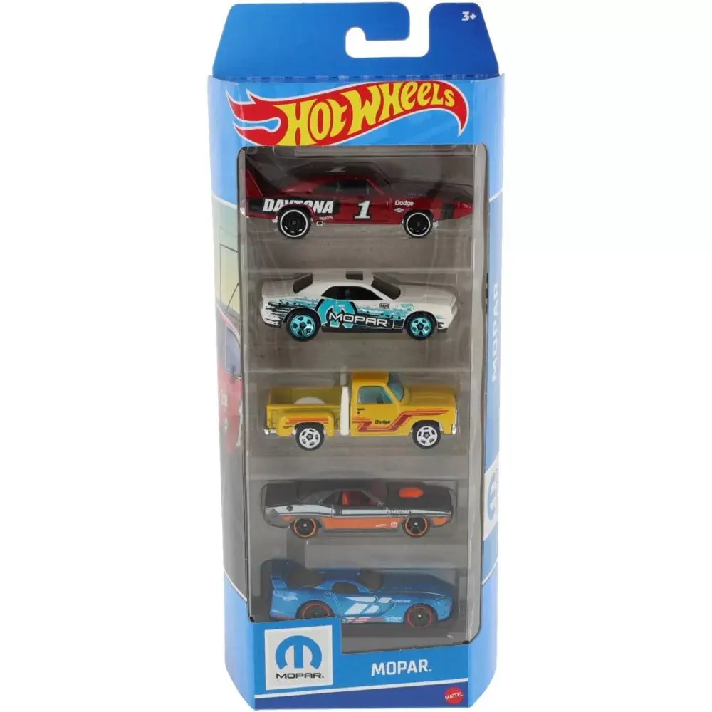 Hot Wheels 5 Car Gift Pack With 5 Premium Diecast Models - Design & Styles May Vary - Only 1 Pack Included 1