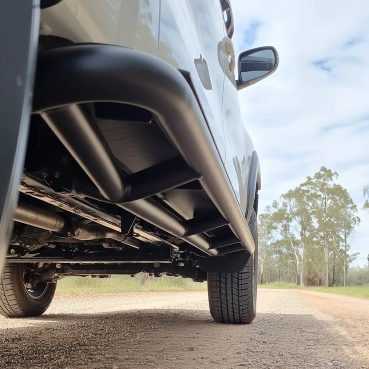 2026 Hilux N90 Rock Sliders - Rockarmor 1
