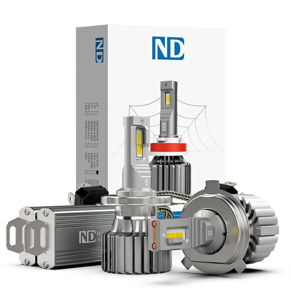 Nd 70W Led Headlight Bulbs (2Pcs) 1
