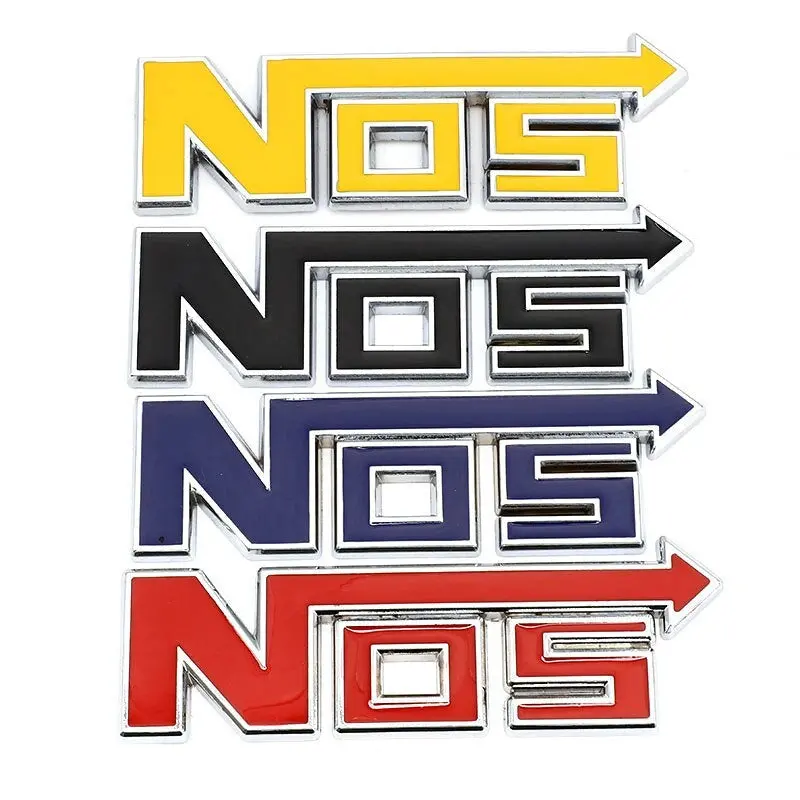 Nos 3D Badge Sticker 1