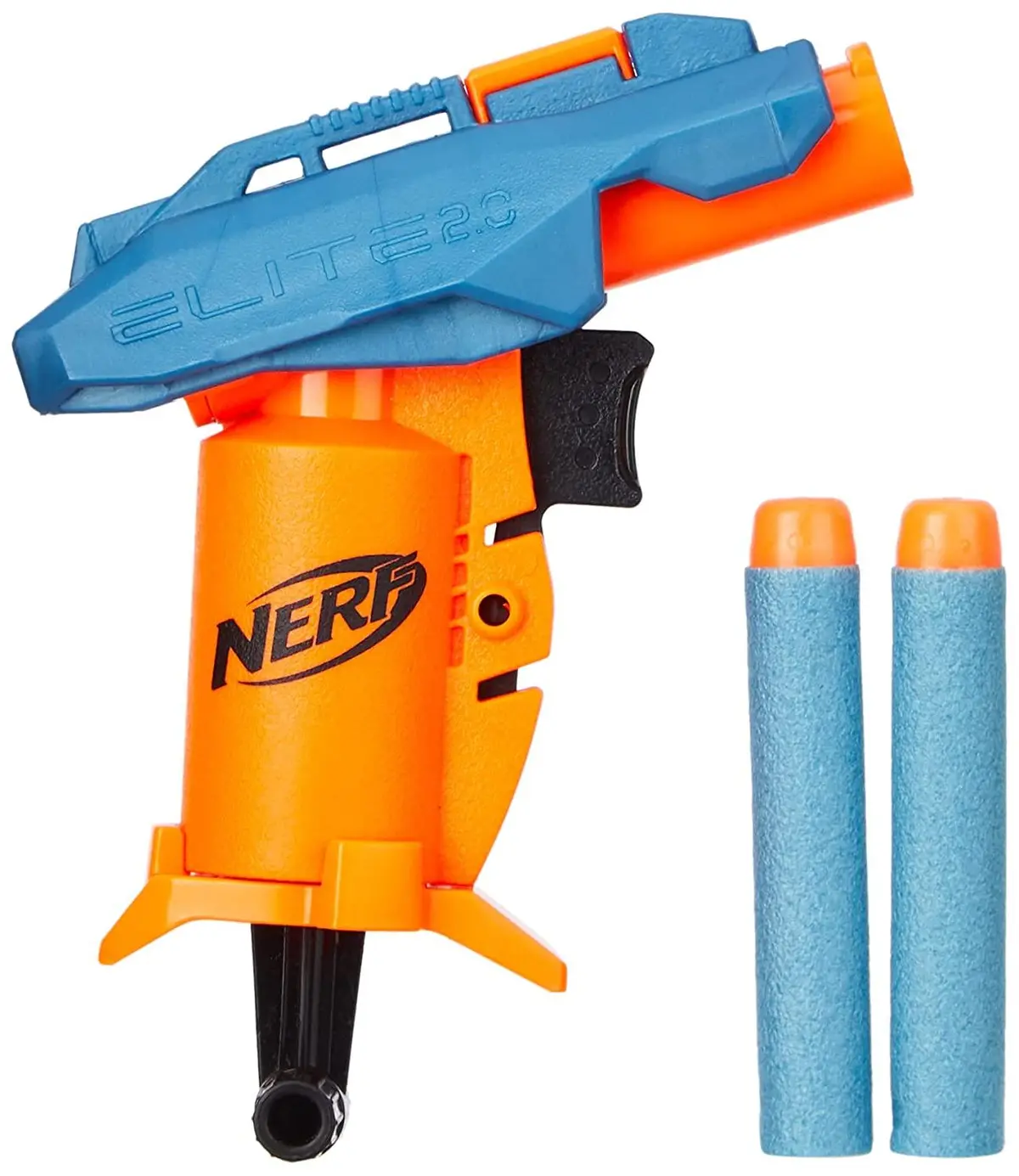 Nerf Elite 2.0 Slash Blaster, Includes 2 Nerf Elite Darts, Pull To Prime Handle, Toy Foam Blaster For Outdoor Kids Games 1