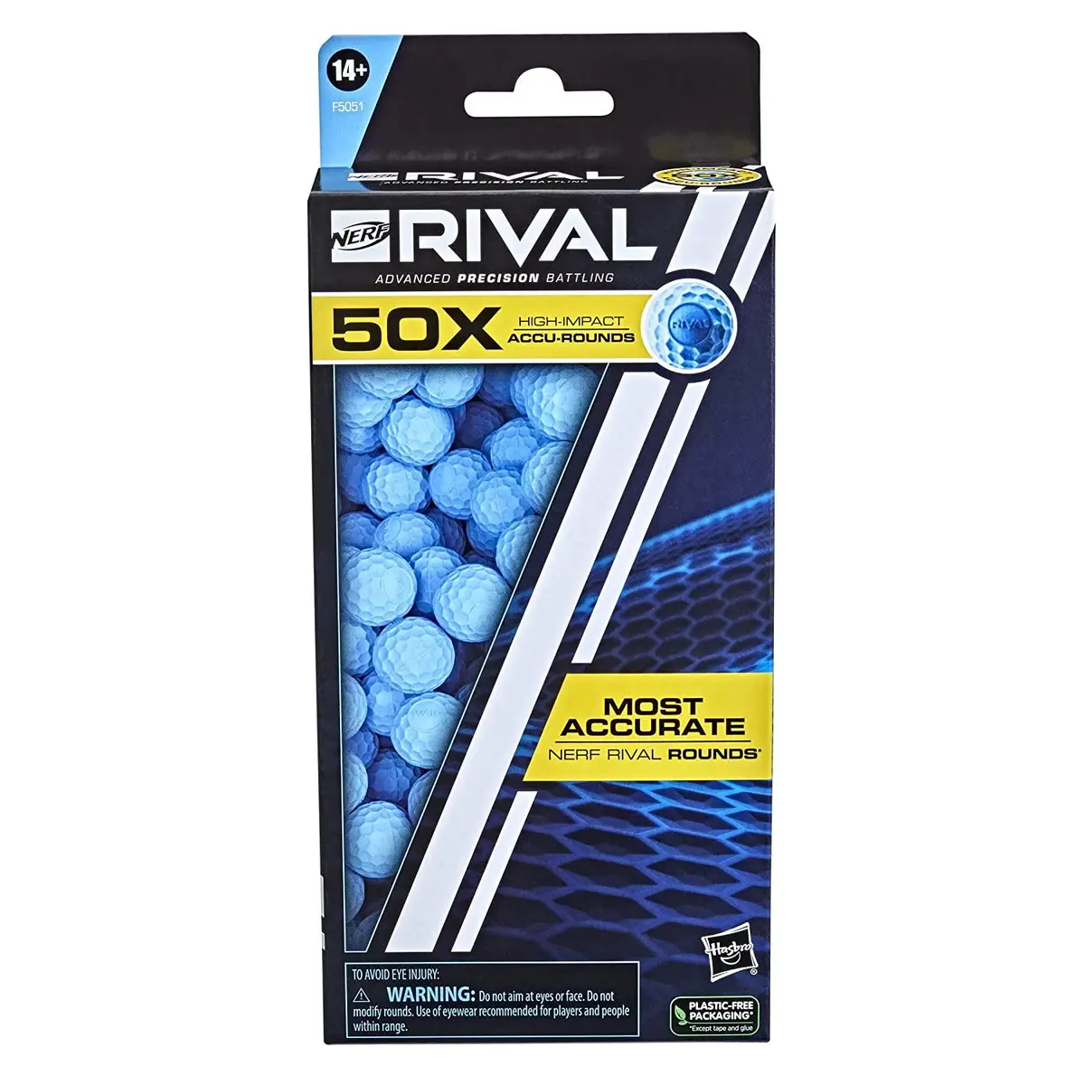 Nerf Rival 50 Accu-Round Refill, Includes 50 Nerf Rival Accu-Rounds, The Most Accurate Nerf Rival Rounds 1