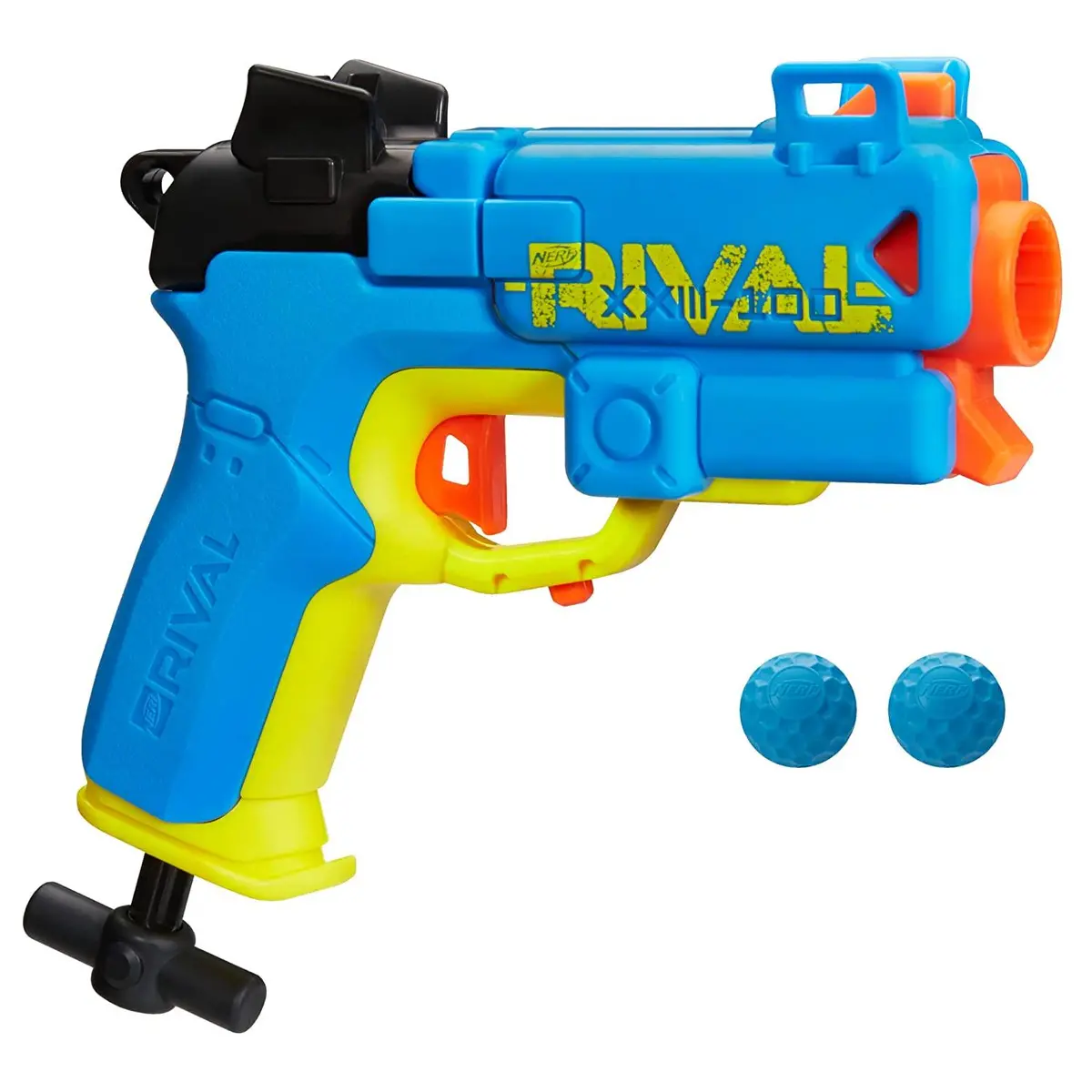Nerf Rival Pilot Xxiii-100 Blaster, Break-Barrel Load, T-Bar Priming, 2 Nerf Rival Accu-Rounds, Most Accurate Nerf Rival System, 90 Fps 1