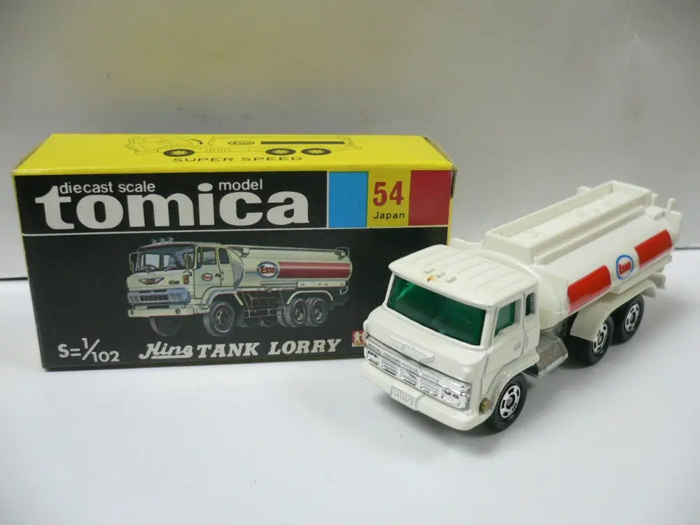Vintage Tomica 54 - Hino Tank Lorry Made In Japan (Piu20) 1