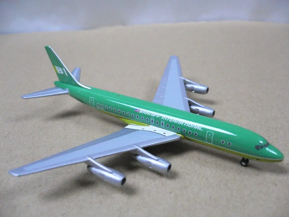 Starjets 1/500 Bi Braniff International Mcdonnell Douglas Dc-8-50 N811bn (Sjbnf084) (75084) (Piu10) 2