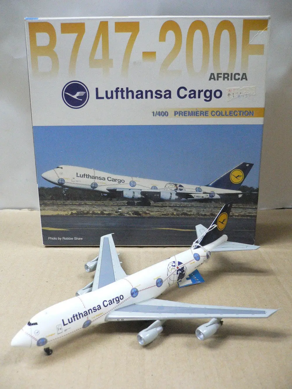 Dragon Wings 1/400 Lufthansa Cargo Africa B747-200F 漢莎航空貨運 D-Abzf (55075) (Piu20) 1