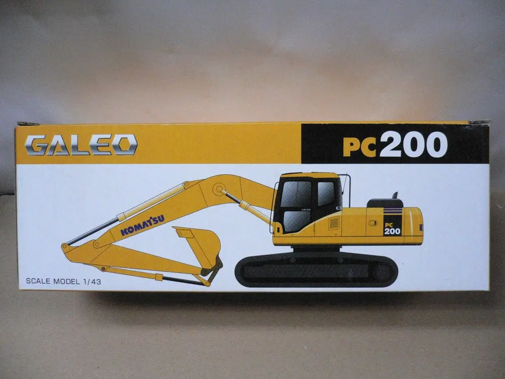 Komatsu 1/43 Galeo Pc200 Excavator (Buy) 1