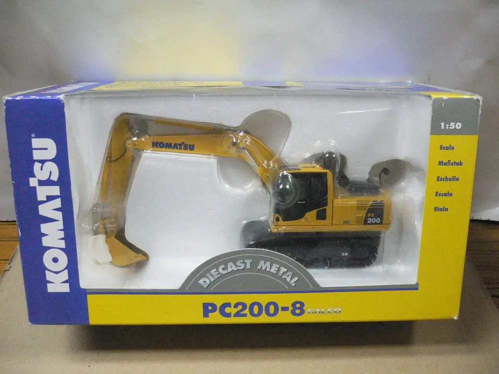 Nzg 1/50 Komatsu Pc200-8 Galeo Excavator 632 挖掘機 掘土機 挖土機 (Buy) 2