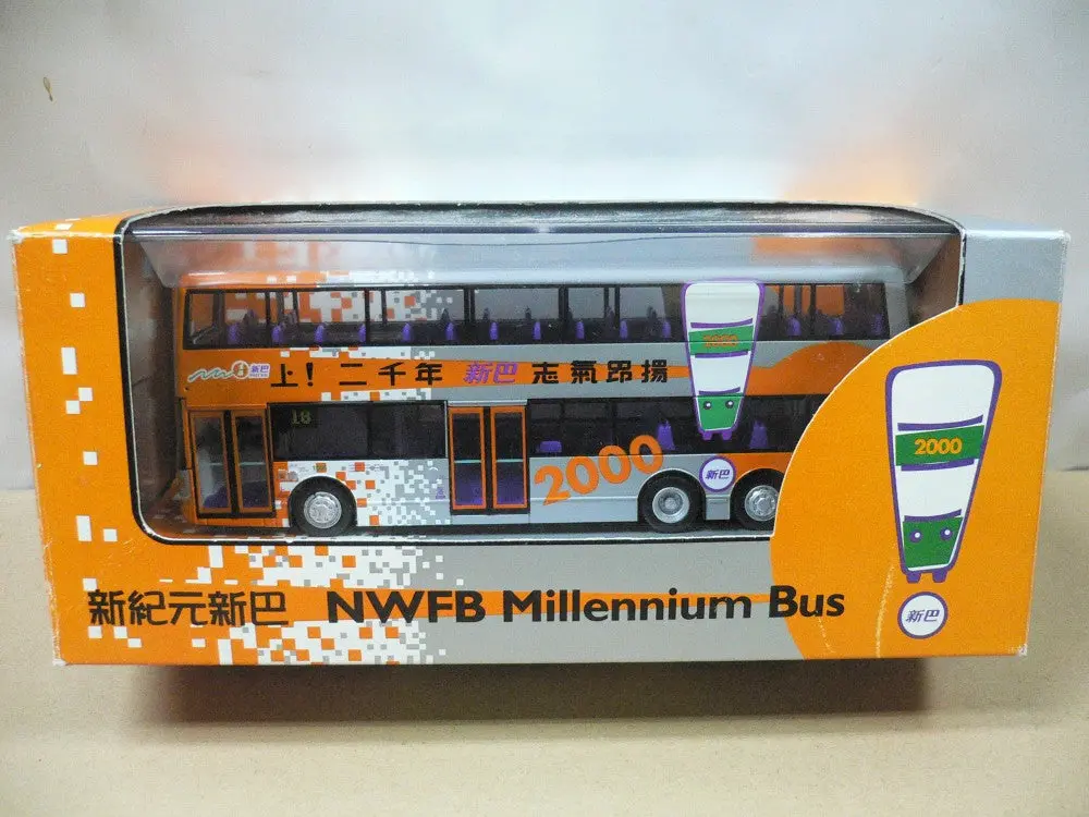 New World First Bus 1/76 Alexander Alx500 Bodied Dennis Trident Nwfb Millennium Bus 新紀元新巴 18 (1140921350) (S1) 1