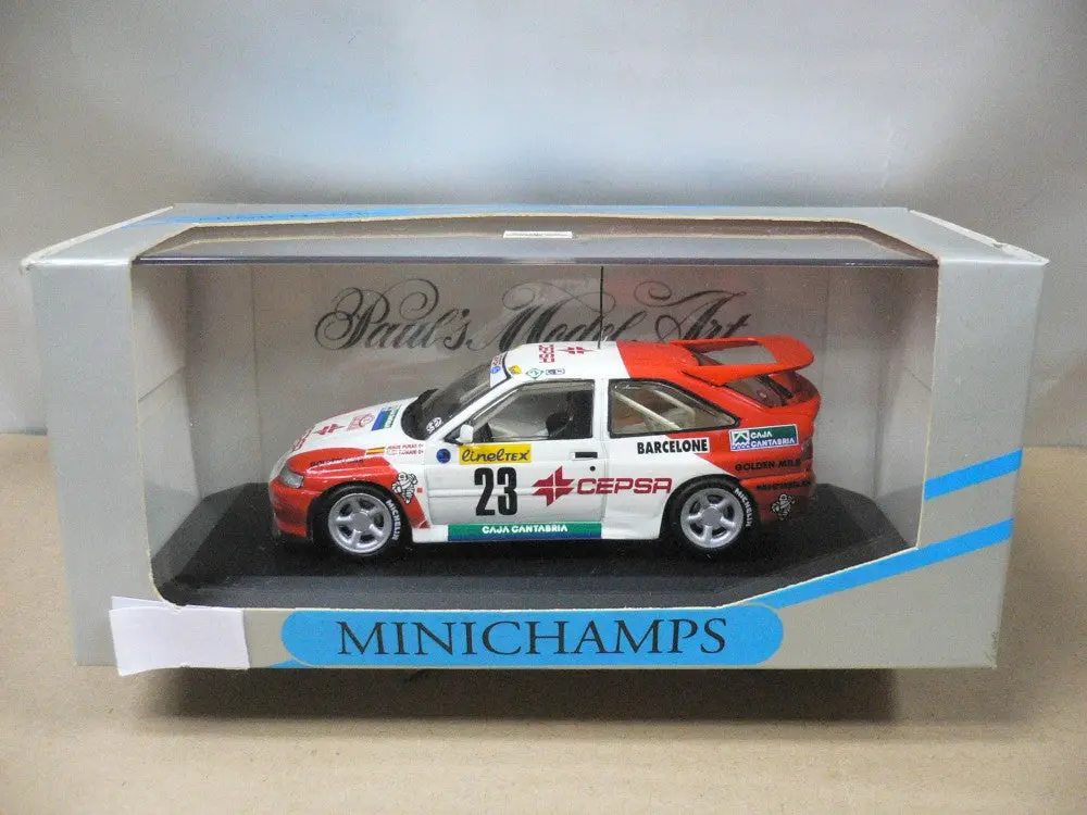 Minichamps 1/43 Ford Escort Rs Cosworth Puras Romani 9Th Monte Carlo 1994 #23 (430 948123) (01177) (Piu122) 1