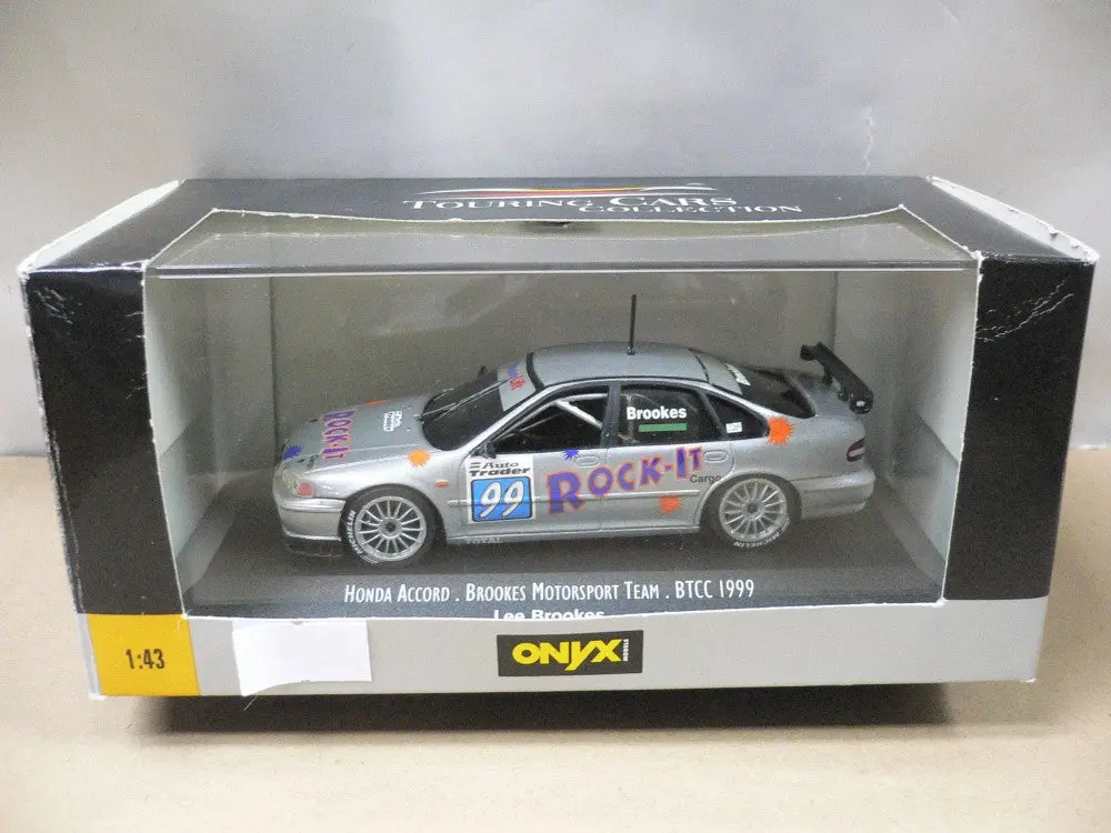Onyx 1/43 Honda Accord Btcc 1999 &Quot;Brookes Motorsport Team&Quot; Lee Brookes #99 (Xtc99016) (01322) (Piu98) 1