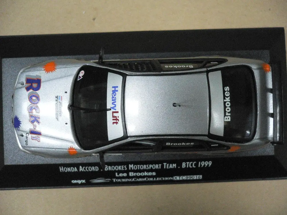 Onyx 1/43 Honda Accord Btcc 1999 &Quot;Brookes Motorsport Team&Quot; Lee Brookes #99 (Xtc99016) (01322) (Piu98) 2