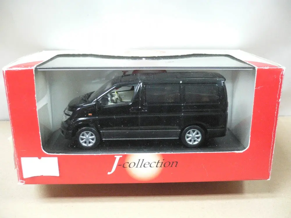 Jcollection 1/43 Nissan Elgrand Black (Jc16044k) (Piu93) 1
