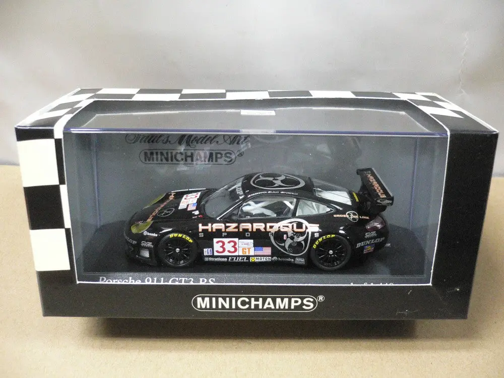 Minichamps 1/43 Porsche 911 Gt3-Rs Sebring 12Hrs. 2003 Pumpelly Lally Ivankovich #33 (400 036933) (05002) (Piu98) 1