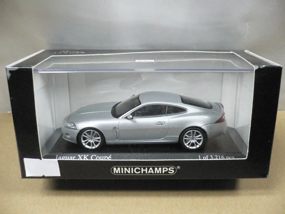 Minichamps 1/43 Jaguar Xk Coupe 2006 Silver (400 130500) (07108) (Piu97) 1