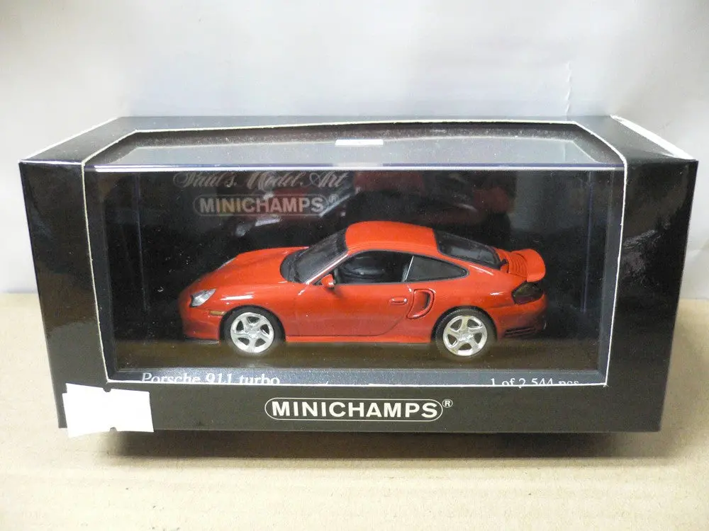 Minichamps 1/43 Porsche 911 Turbo 1999 Orange Metallic (430 069308) (05532) (Piu110) 1