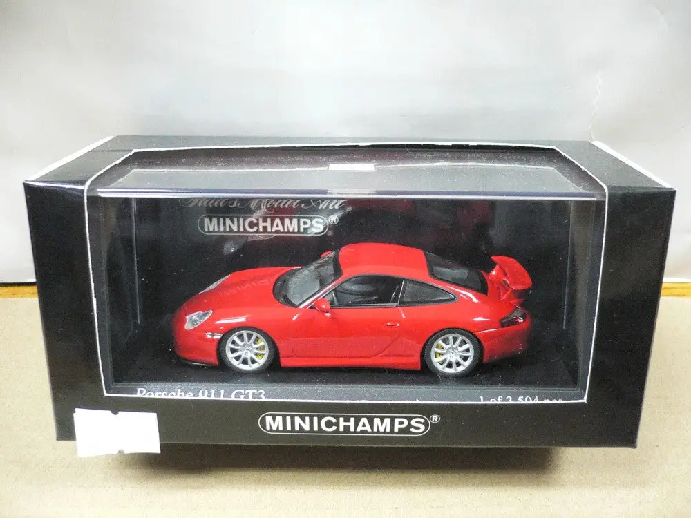 Minichamps 1/43 Porsche 911 Gt3 2003 Red (400 062020) (05008) (Piu100) 1