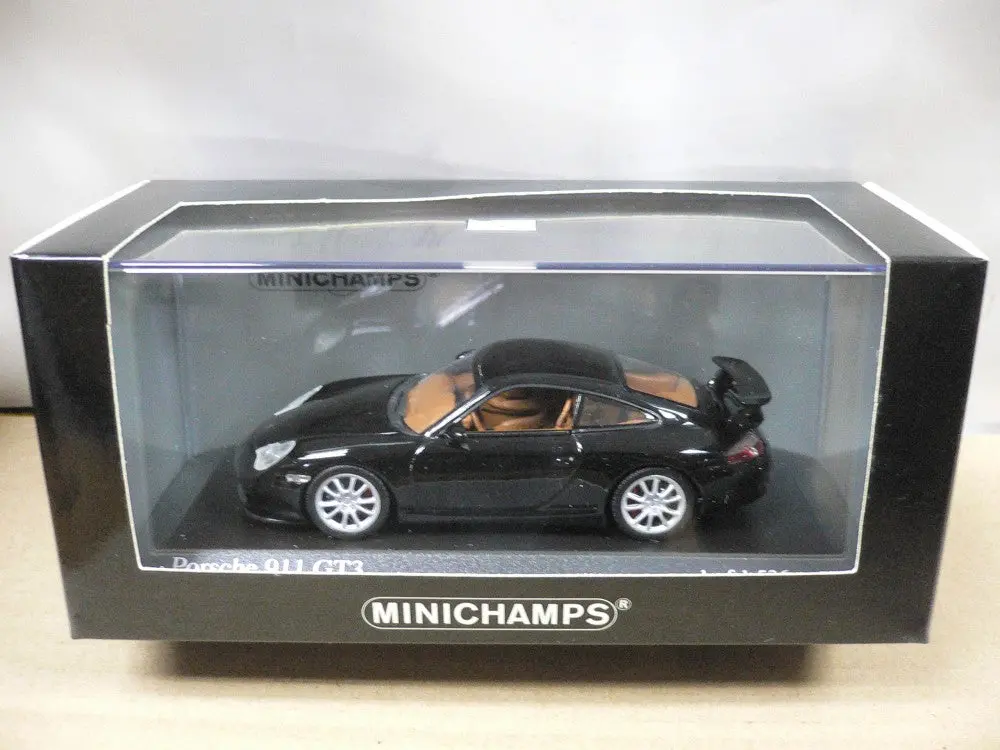 Minichamps 1/43 Porsche 911 Gt3 2003 Black (400 062024) (07720) (Piu97) 1