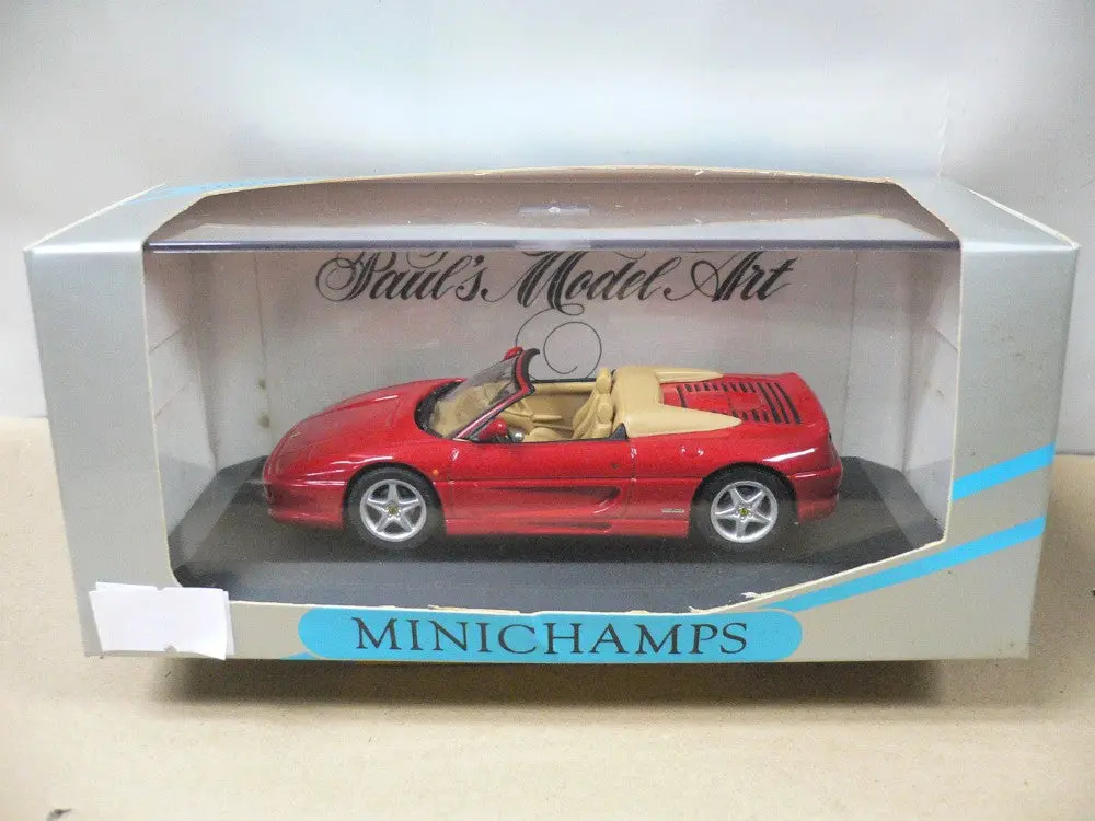 Minichamps 1/43 Ferrari F355 Spider 1994 Red (430 074032) (01698) (Wkg) 1