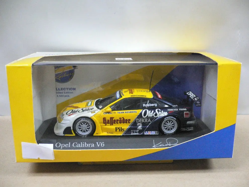 Minichamps 1/43 Opel Calibra V6 4X4 Dtm 1995 Team Rosberg K.Rosberg #2 (430 954202) (01252) (Wkg) 1