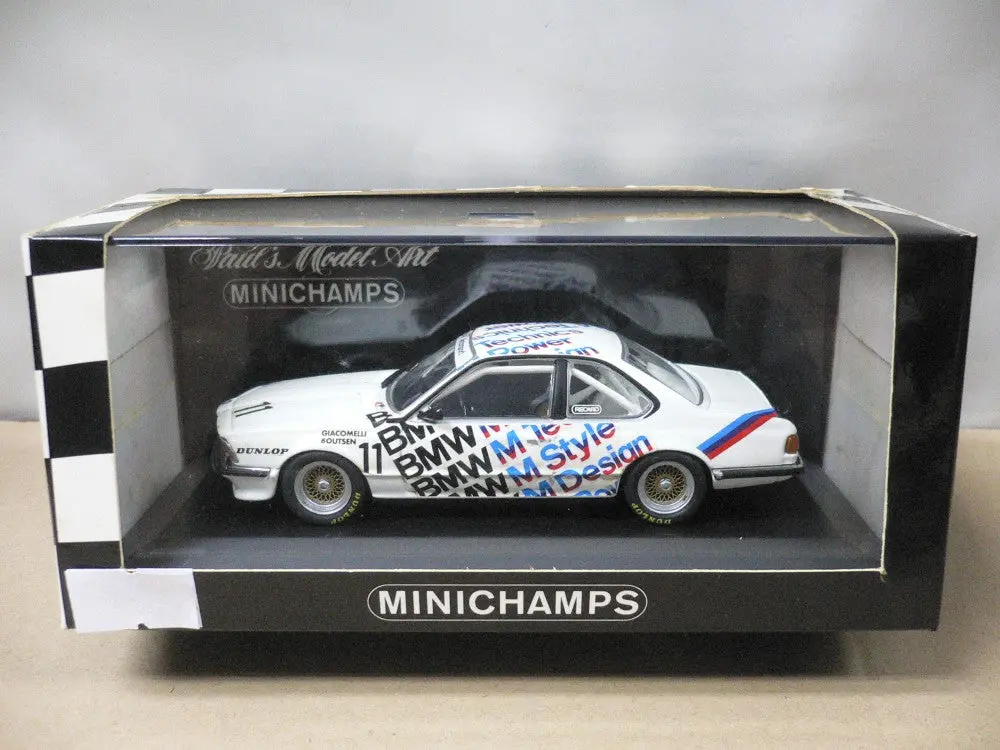 Minichamps 1/43 Bmw 635 Csi Monza 1983 #11 (430 832611) (01822) (Wkg) 1