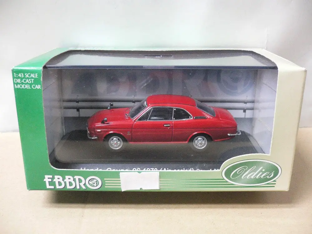 Ebbro 1/43 Honda Coupe 9S 1970 Air Cooled Red (43416) (Piu) 1