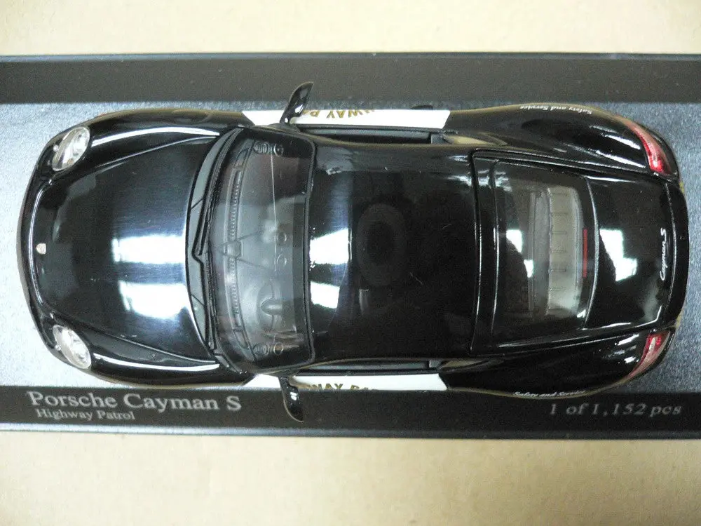 Minichamps 1/43 Porsche Cayman Highway Patrol 2007 高速公路巡警 (400 065691) (13750) (Piu120) 2