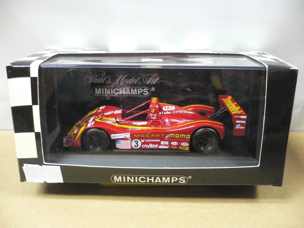 Minichamps 1/43 Ferrari 333Sp Le Mans 1998 Moretti Racing #3 (430 987603) (02769) 1