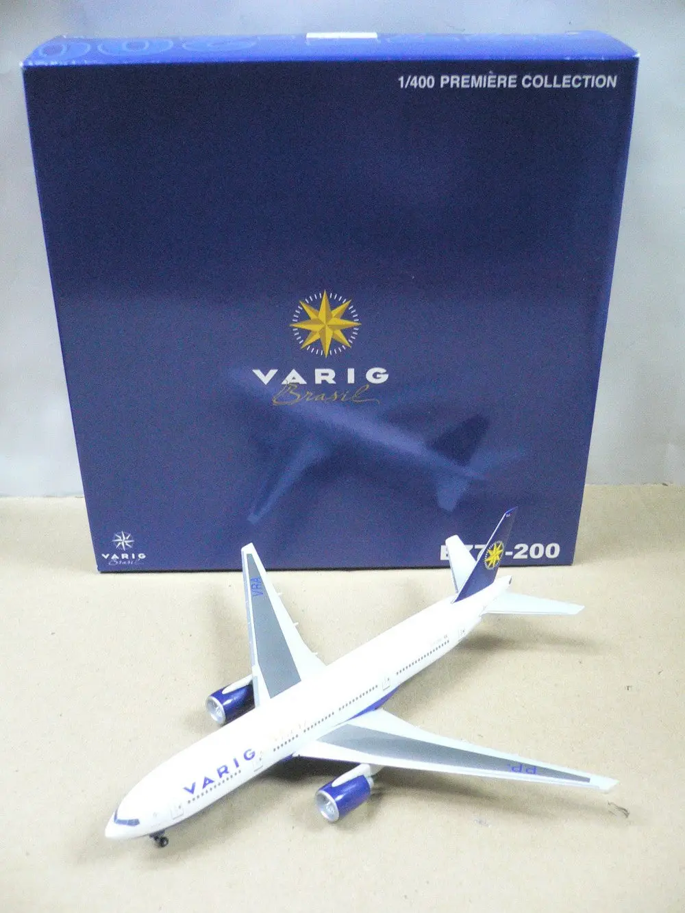 Dragon Wings 1/400 Varig Boeing B777-200 Pp-Vra (55415) (Piu20) 1