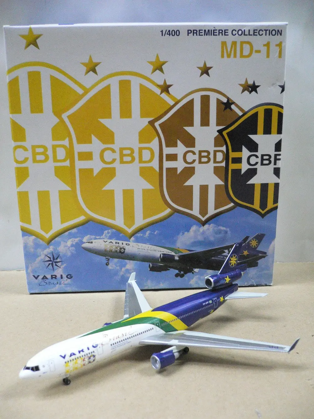 Dragon Wings 1/400 Varig Mcdonnell Douglas Md-11 Pp-Vpp (55356) (Piu20) 1