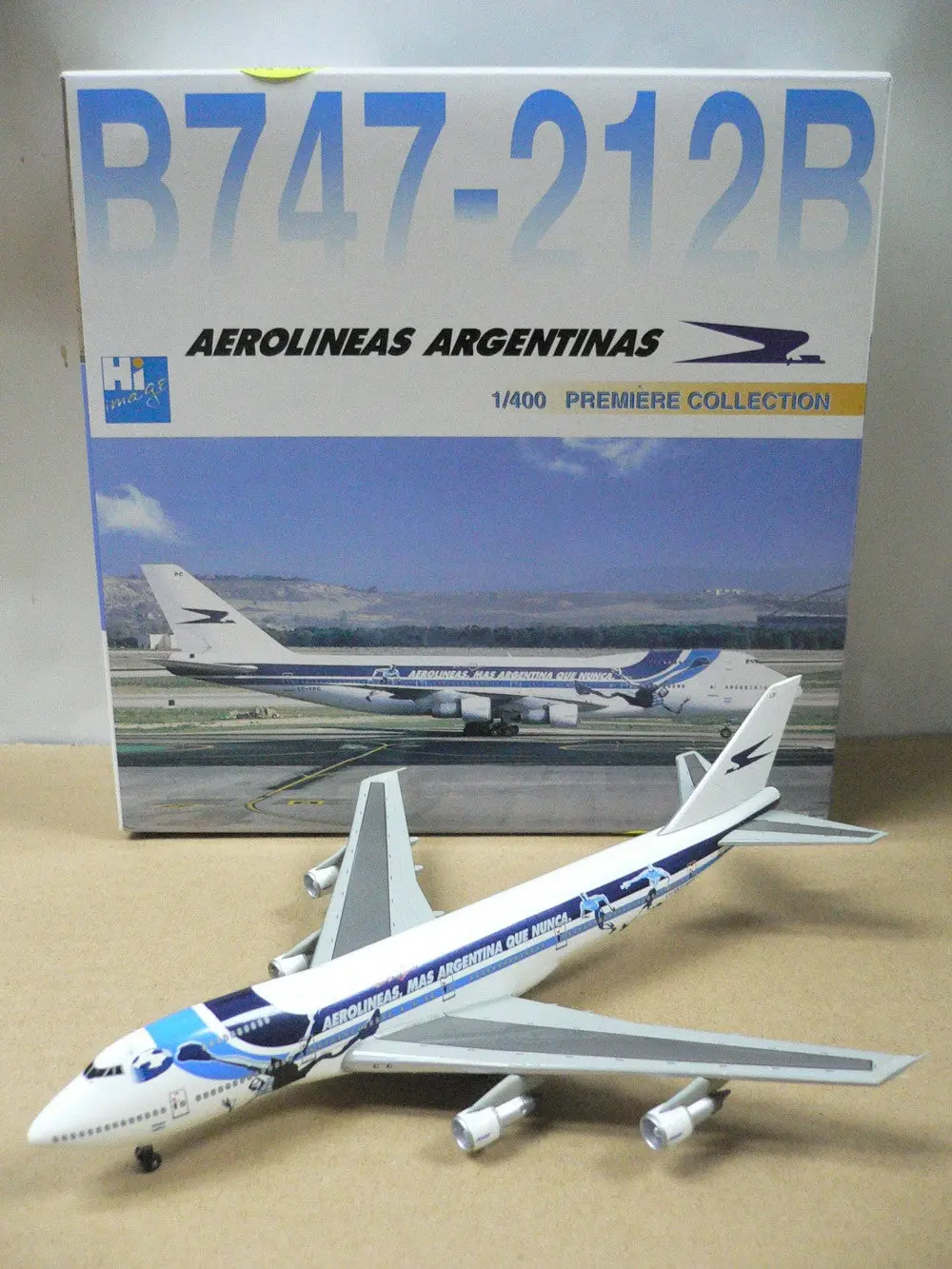 Dragon Wings 1/400 Aerolineas Argentinas B747-212B Lv-Mpl (55030) (Piu20) 1