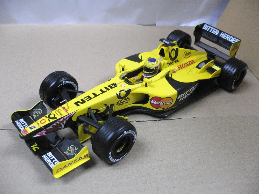 Hotwheels 1/18 Honda 2001 F1 Jordan Ej11 Jarno Trulli #12 (Buy) 1