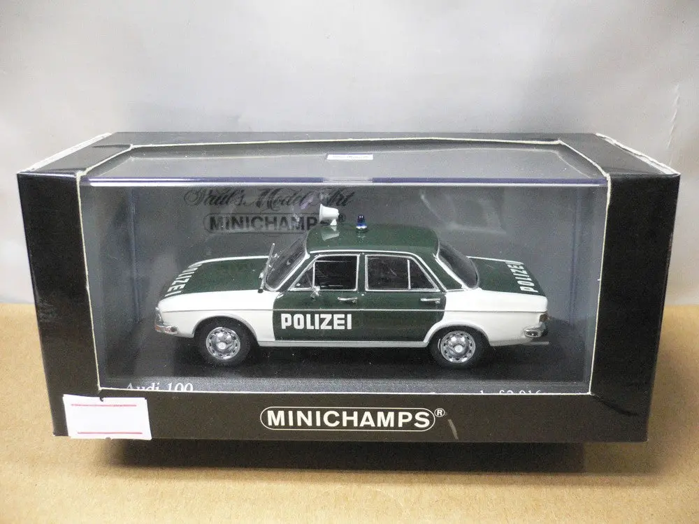 Minichamps 1/43 Audi 100 Polizei (430 019195) (04811) 1