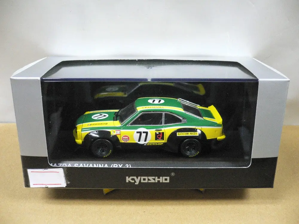 Kyosho 1/43 Mazda Savanna Rx-3 1975 #77 (03195A) (15236) (Piu/P66-80) 1