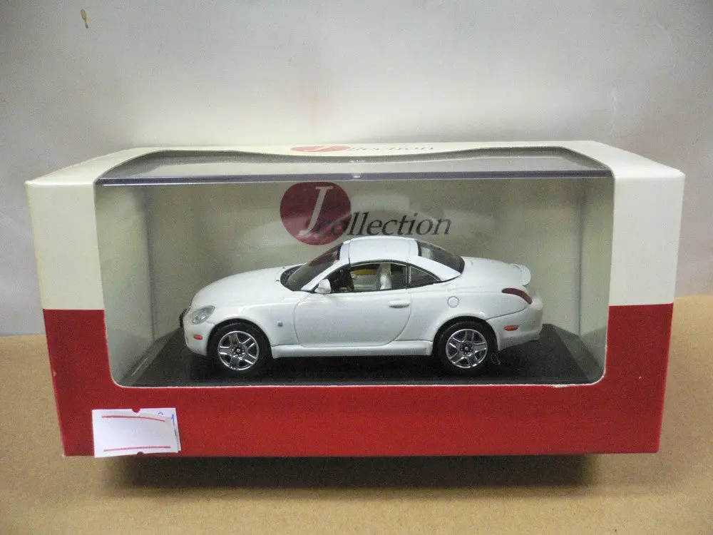 Kyosho Jcollection 1/43 Lexus Sc430 2005 Closed Roof White Pearl Crystal Shine (Jc14003w) (10206) (Piu50) 1